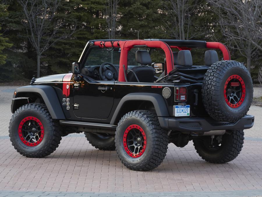  Jeep Wrangler Red Level Concept 2014 года  (фото 9 из 12)